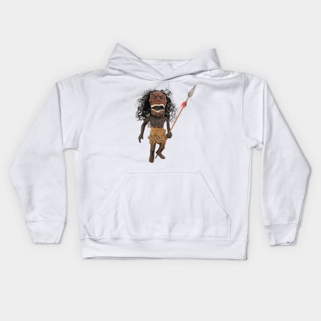 Zuni Doll from Trilogy of Terror Kids Hoodie by Scum & Villainy